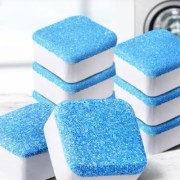 Pastilhas de Limpeza para Máquina de Lavar Roupa e Lava-Louças – Kit com 12