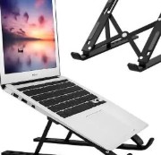 Suporte Articulado Ergonômico para Notebook e Tablet Metal Preto
